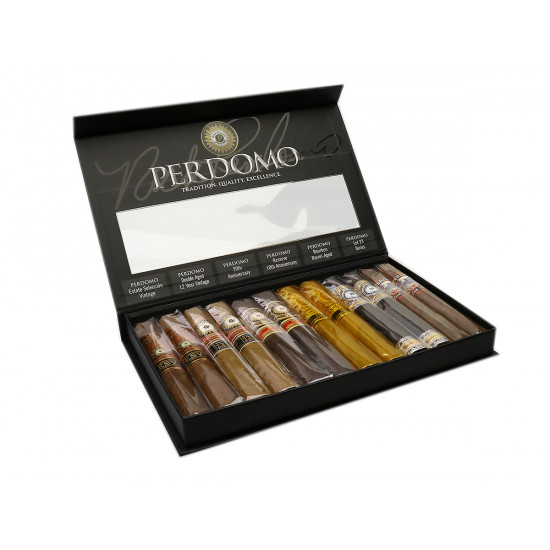 Никарагуанские сигары Набор сигар Perdomo Connoisseur Collection Award Winning в подарочной упаковке от Perdomo