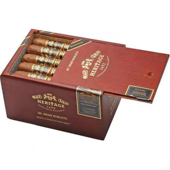 Сигары Heritage 1492 Nicaragua Grand Robusto от Heritage