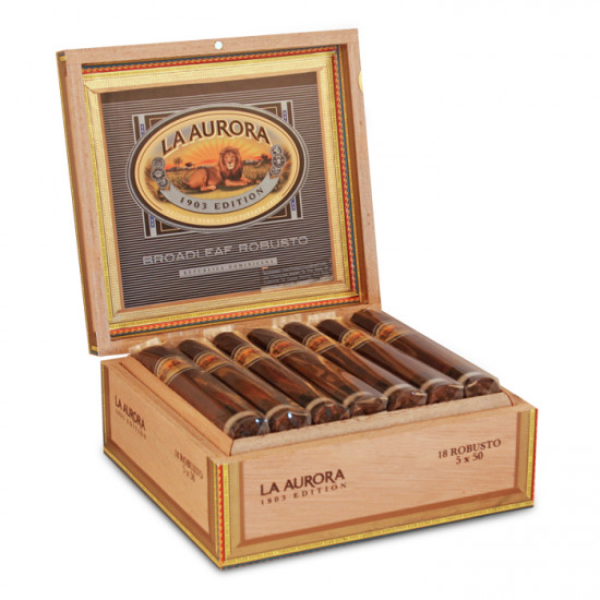 Сигары La Aurora 1903 Edition Broadleaf Robusto от La Aurora