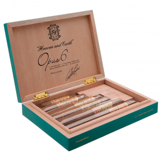 Сигары FFOX Fuente Fuente Opus X 6 Set Cigars Blue в подарочной упаковке 
