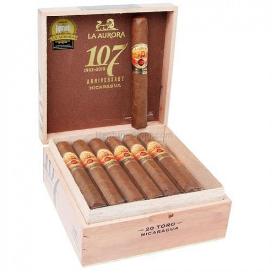 Сигары La Aurora 107 Nicaragua Gran Toro от La Aurora