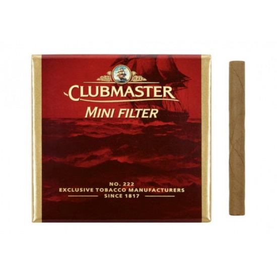 Сигариллы Clubmaster Mini Red Vanil Filter от Clubmaster