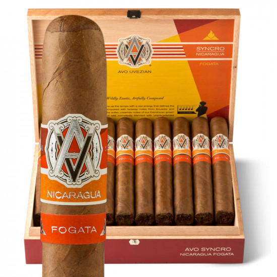 Доминиканские сигары AVO Syncro Nicaragua Fogata Robusto от AVO