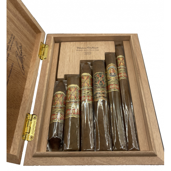 Сигары Arturo Fuente FFOX Fuente Fuente Opus X 6 Set Cigars Macassar Ebony в подарочной упаковке