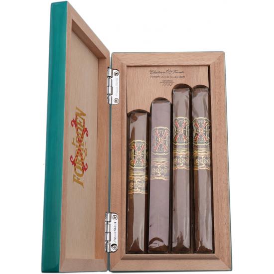 Сигары Arturo Fuente FFOX Fuente Fuente Opus X Story 4 Set Cigars Blue в подарочной упаковке
