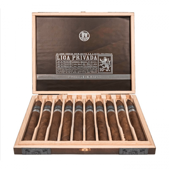 Сигары Drew Estate Liga Privada 10 Seleccion de Mercado Corona Doble