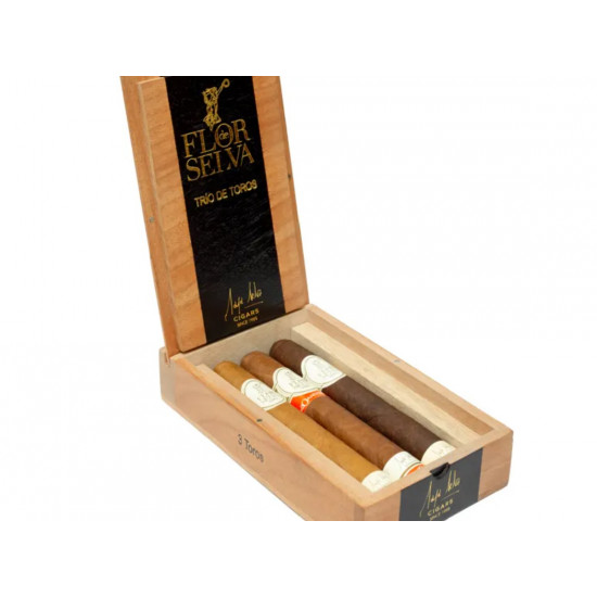 Сигары Подарочный набор сигар Flor de Selva Toro Trio SET of 3 cigars