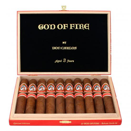 Сигары God of Fire by Don Carlos Robusto Gordo 54