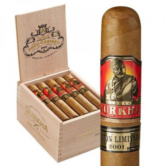 Сигары Gurkha Cabinet 2001 Aged Robusto Habano от Gurkha