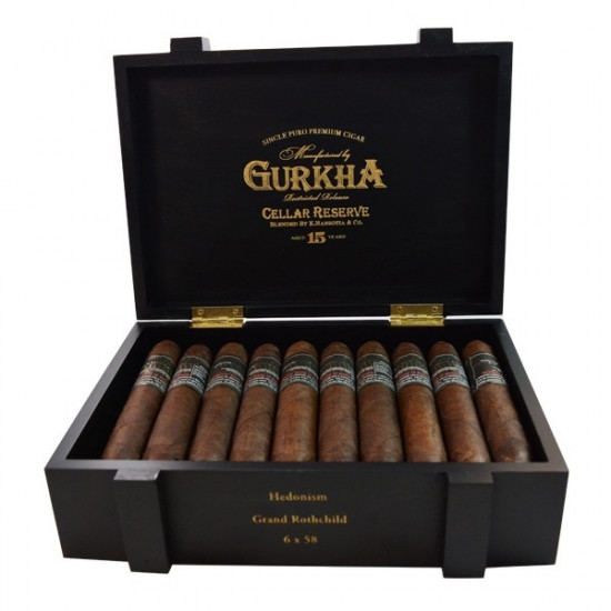 Сигары Gurkha Cellar Reserve Limitada Hedonism Grand Rothschild от Gurkha