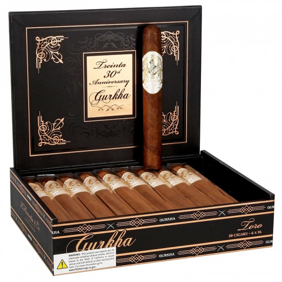 Сигары Gurkha Treinta 30-th Anniversary Toro