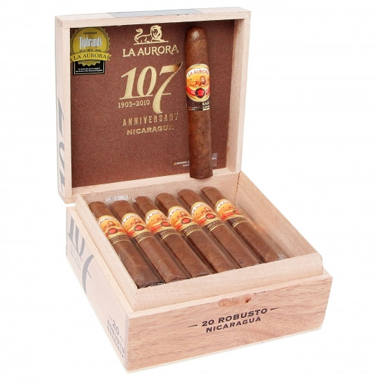 Сигары La Aurora 107 Robusto Nicaragua от La Aurora