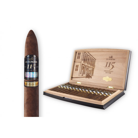 Сигары La Aurora 115th Anniversary Limited Edition Belicoso от La Aurora