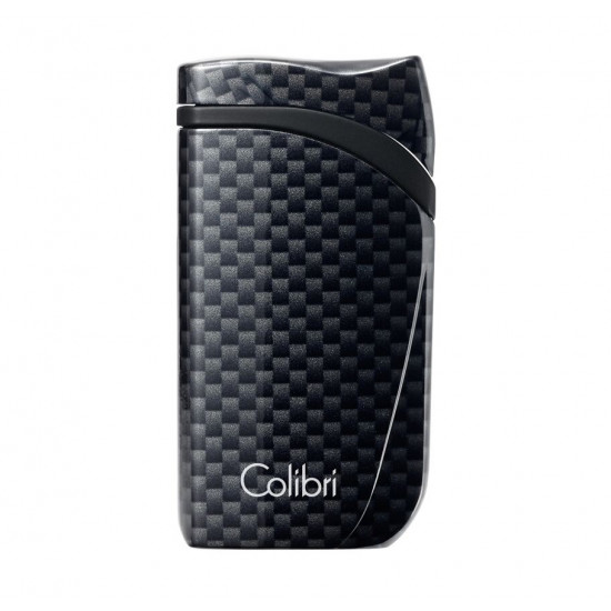 Зажигалки Зажигалка сигарная Colibri Falcon, черный карбон от Colibri