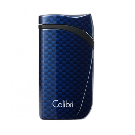 Зажигалки Зажигалка сигарная Colibri Falcon, синий карбон от Colibri