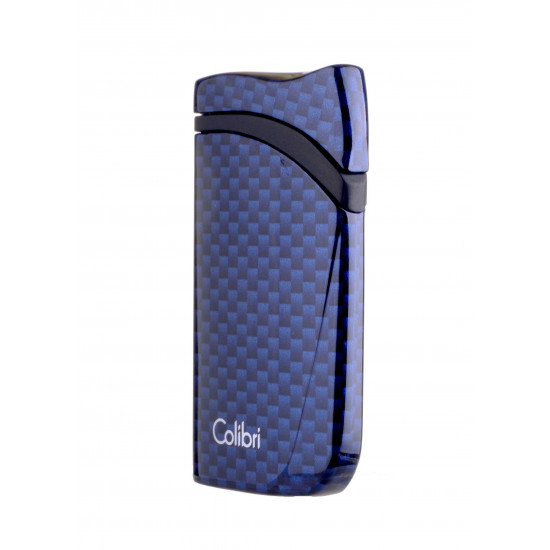 Зажигалки Зажигалка сигарная Colibri Falcon, синий карбон от Colibri