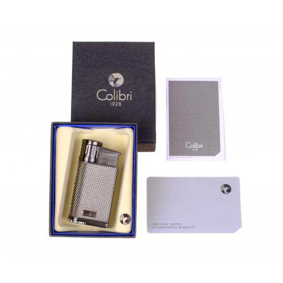 Зажигалки Зажигалка сигарная Colibri Evo, оружейная сталь от Colibri