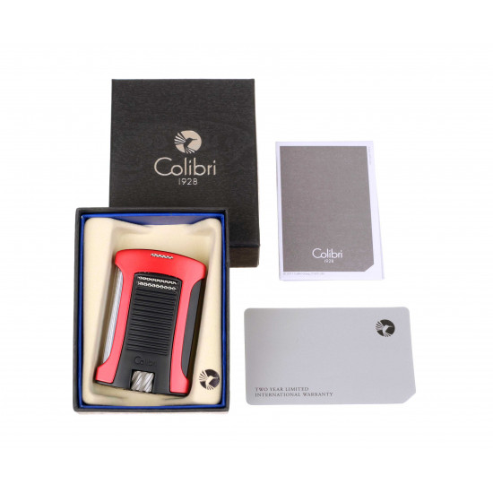 Зажигалки Зажигалка сигарная Colibri Daytona, красно-черная от Colibri