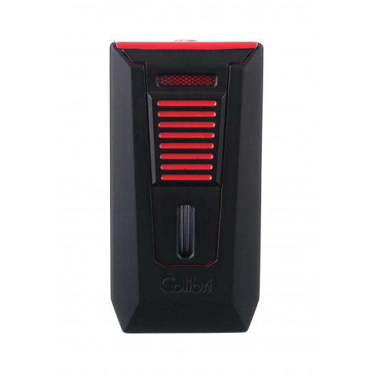 Зажигалки Зажигалка сигарная Colibri Slide (двойное пламя), черно-красная от Colibri