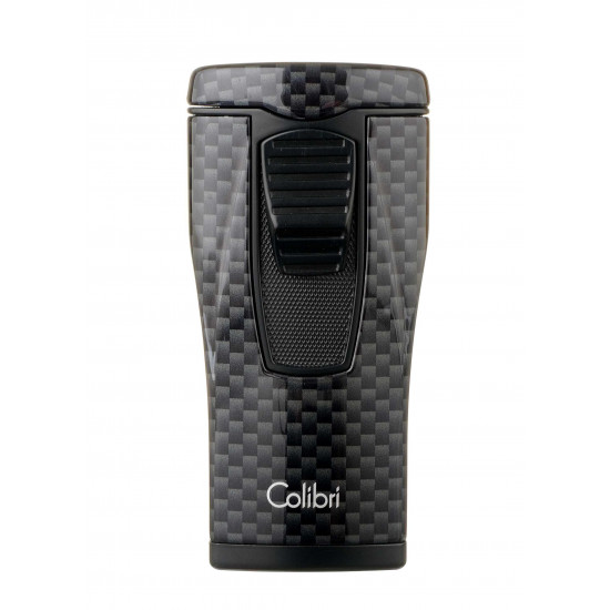 Зажигалки Зажигалка сигарная Colibri Monaco (тройное пламя), черный карбон от Colibri