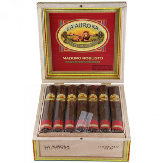 Сигары La Aurora 1903 Edition Maduro Robusto от La Aurora