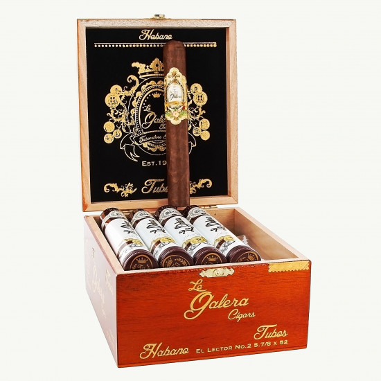 Сигары La Galera Habano El Lector No. 2 Tubo от La Galera