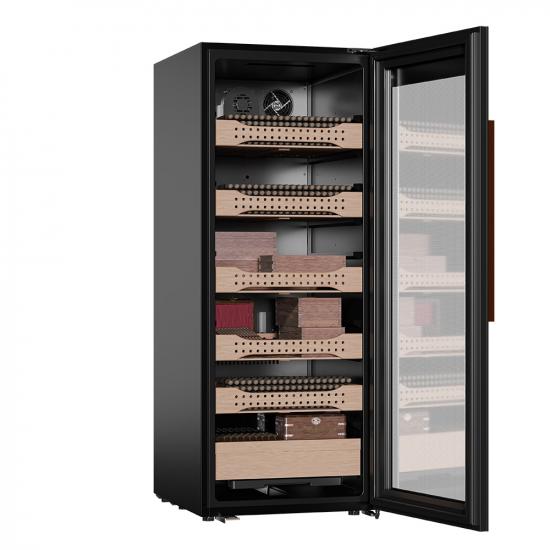 Хьюмидор шкаф Meyvel MC-200BK (PRO) на 1200 сигар