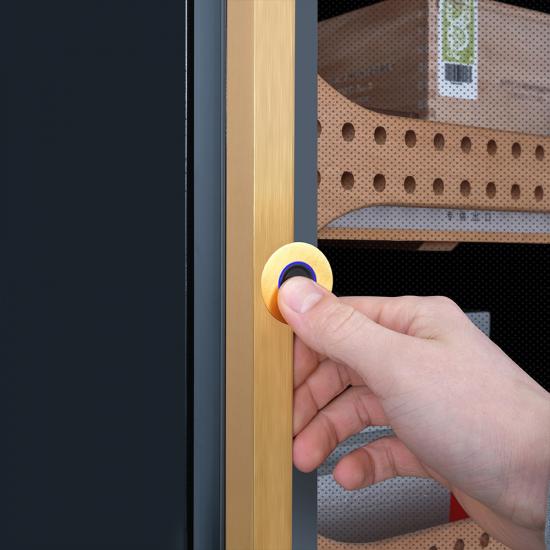 Хьюмидор шкаф Meyvel MC-200BK (PRO) на 1200 сигар