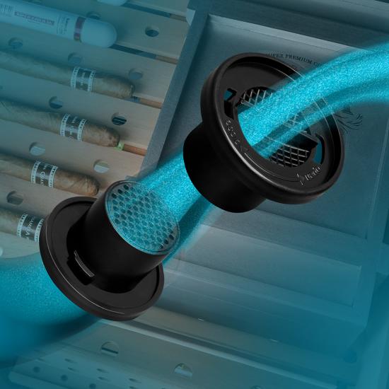 Хьюмидор шкаф Meyvel MC-376BK (PRO) на 2200 сигар