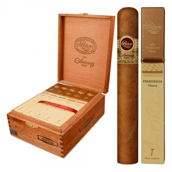 Сигары Padron 1964 Anniversary Presidente Natural Tubos от Padron