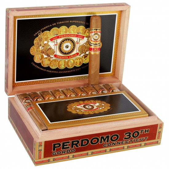 Сигары Perdomo 30th Anniversary Box-Pressed Connecticut Gordo от Perdomo