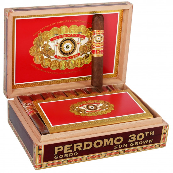 Сигары Perdomo 30th Anniversary Box-Pressed Sun Grown Gordo от Perdomo