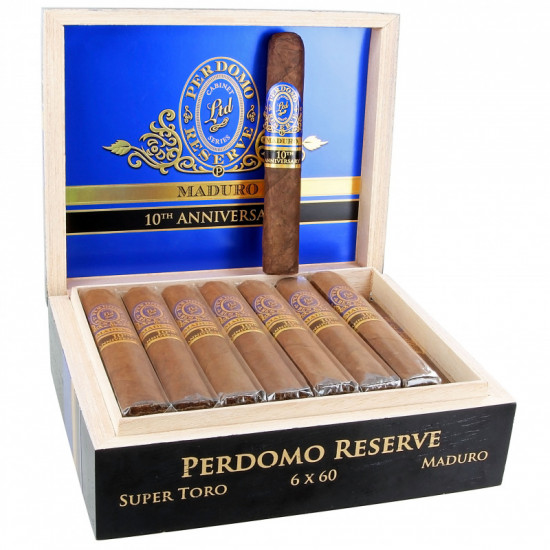 Сигары Perdomo Reserve 10 years Anniversary Super Toro Maduro от Perdomo