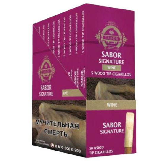 Сигариллы Sabor Signature Wood Tip Sweet Cherry 