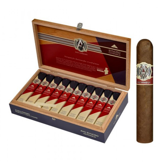 Доминиканские сигары AVO Syncro Nicaragua Robusto Tubos от AVO