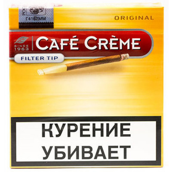 Сигариллы Cafe Creme ORIGINAL Filter Tip от Cafe Creme