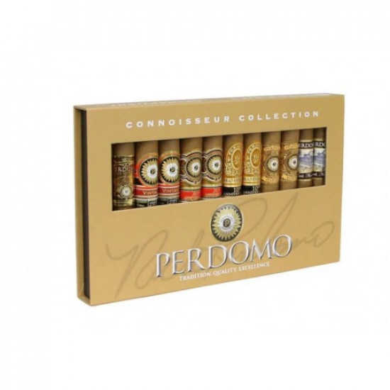 Никарагуанские сигары Набор сигар Perdomo Connoisseur Collection Epicure Connecticut в подарочной упаковке от Perdomo