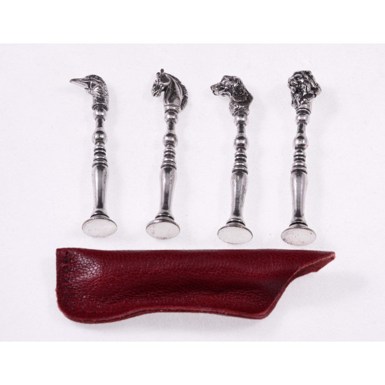 Трубки Тампер трубочный Lubinski «Животные», серебро от Lubinski