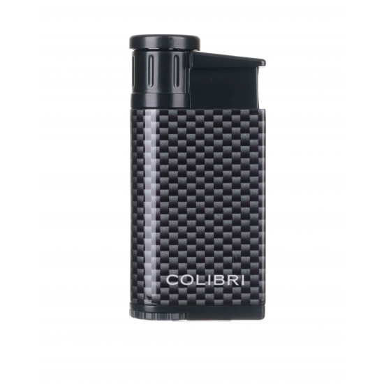 Зажигалка сигарная Colibri Evo, черный карбон