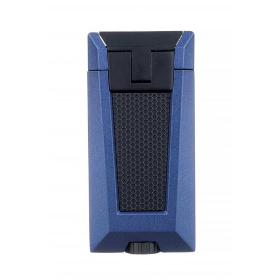 Зажигалка сигарная Colibri Stealth (тройное пламя), синий лак Navy 