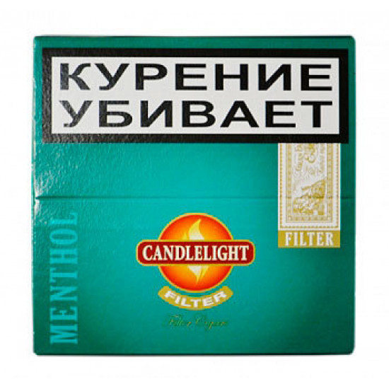 Сигариллы Candlelight Filter Menthol 50 от Candlelight