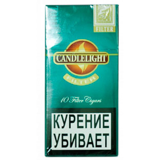 Сигариллы Candlelight Filter Menthol 10 от Candlelight