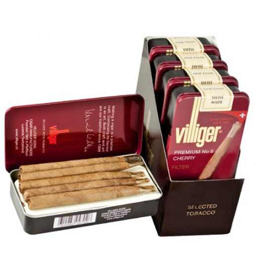 Сигариллы Villiger Premium №6 Cherry от Villiger