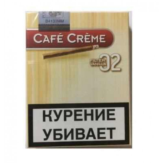 Сигариллы Cafe Creme Filter Vanilla №2 от Cafe Creme