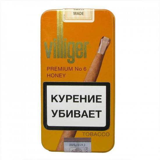 Сигариллы Villiger Premium №6 Honey от Villiger