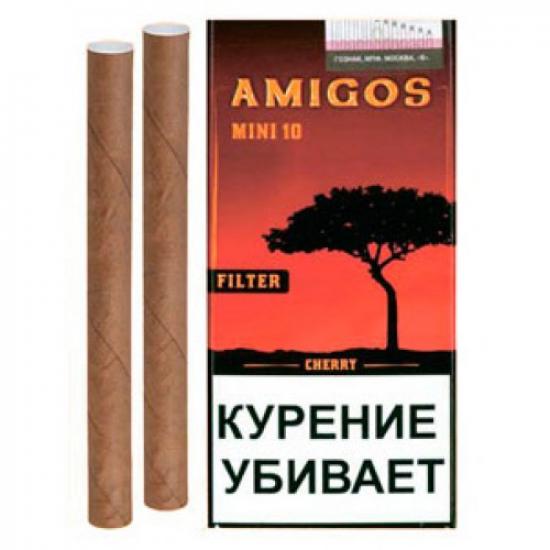 Сигариллы Amigos Mini Cherry Filter от Amigos