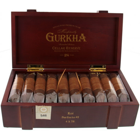 Сигары Gurkha Cellar Reserve Aged 18 year Koi Perfecto от Gurkha