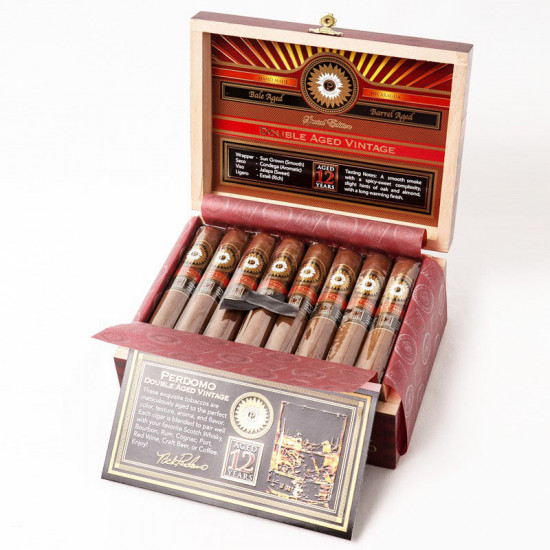 Сигары Perdomo Double Aged 12 Years Vintage Robusto Sun Grown от Perdomo