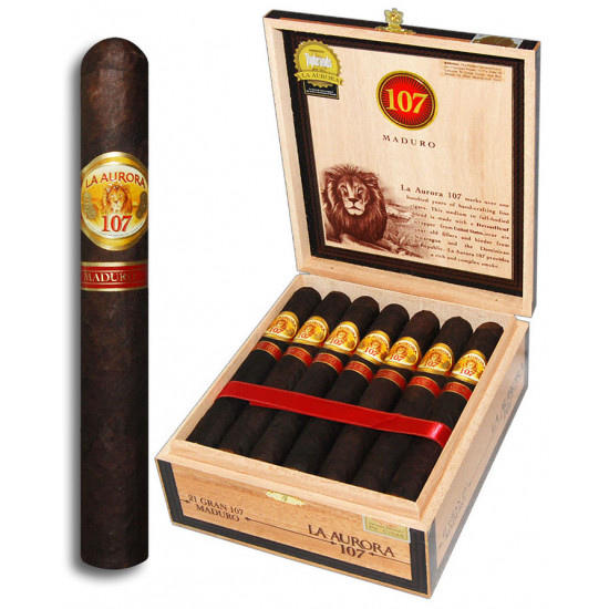 Сигары La Aurora 107 Maduro Gran от La Aurora