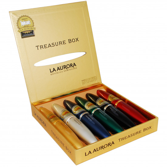 Сигары La Aurora 1903 Preferido Treasure Box 6 Tubes в подарочной упаковке от La Aurora